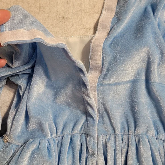 Girls Disney Frozen Elsa Plush Doll & Princess Costume Dress Dress-Up Play Lot - Picture 9 of 12
